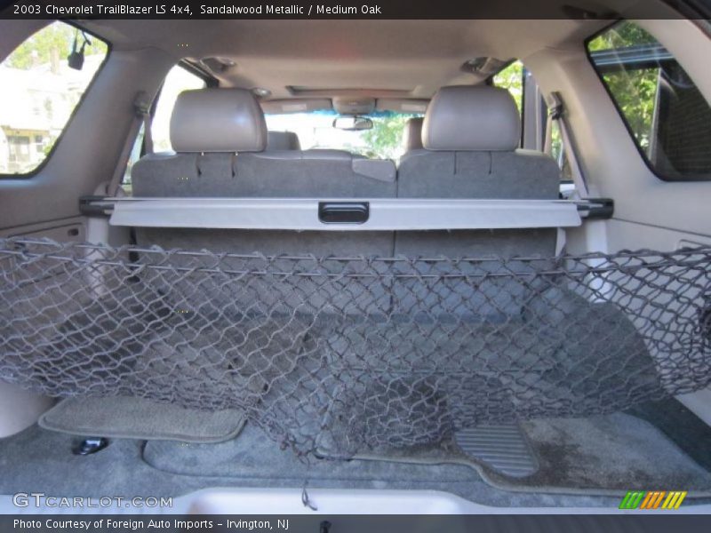 Sandalwood Metallic / Medium Oak 2003 Chevrolet TrailBlazer LS 4x4