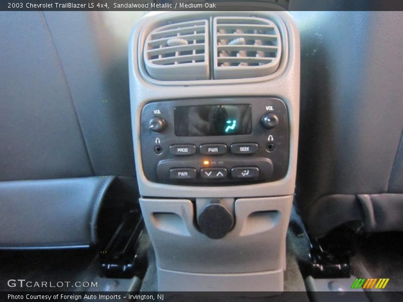 Sandalwood Metallic / Medium Oak 2003 Chevrolet TrailBlazer LS 4x4