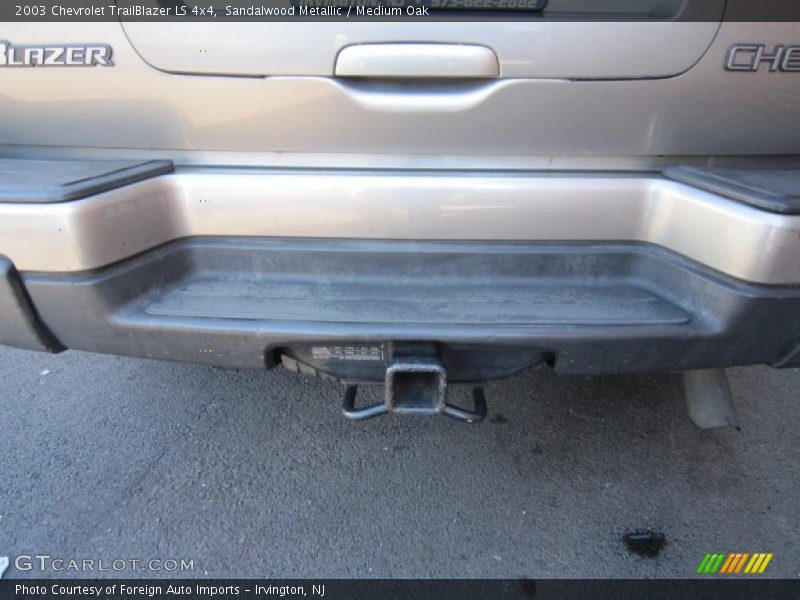 Sandalwood Metallic / Medium Oak 2003 Chevrolet TrailBlazer LS 4x4