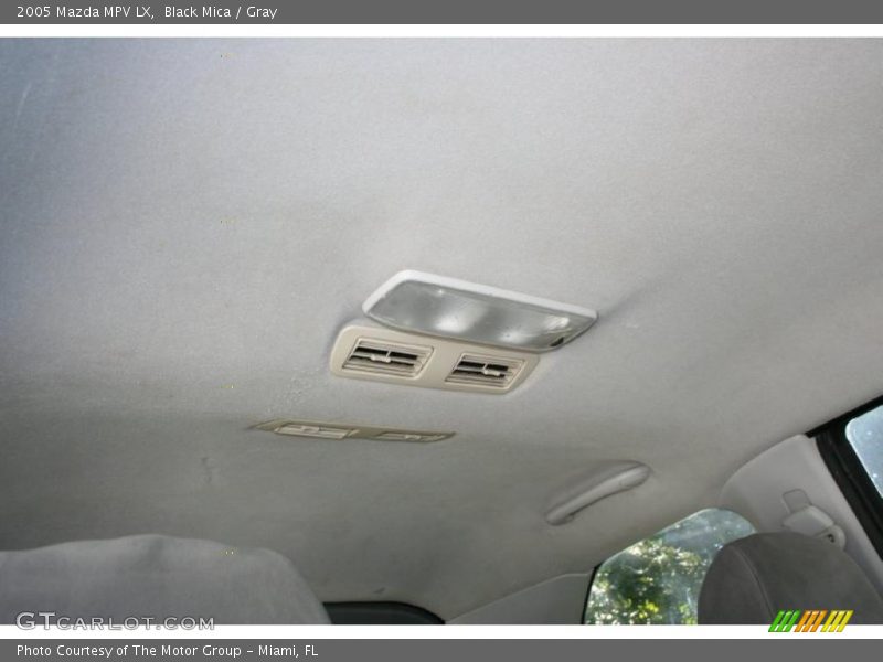 Black Mica / Gray 2005 Mazda MPV LX