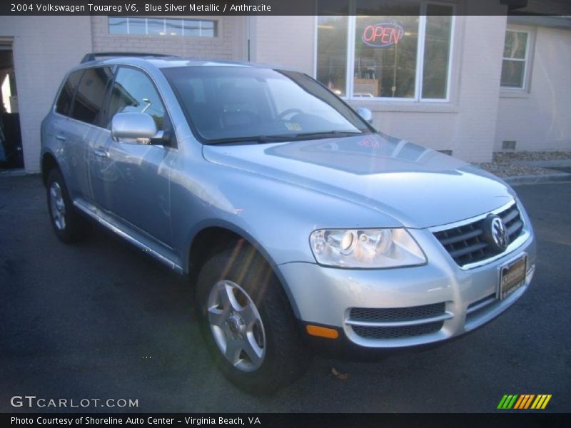 Blue Silver Metallic / Anthracite 2004 Volkswagen Touareg V6