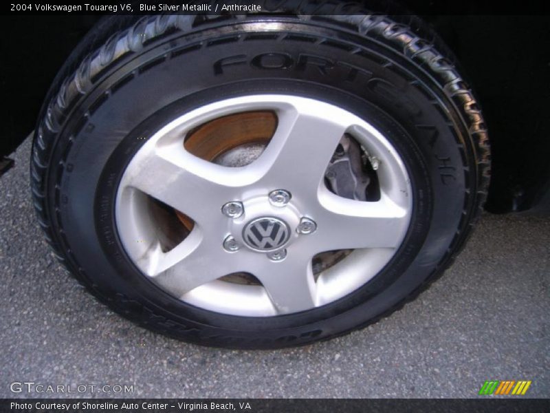 Blue Silver Metallic / Anthracite 2004 Volkswagen Touareg V6