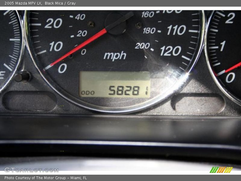 Black Mica / Gray 2005 Mazda MPV LX