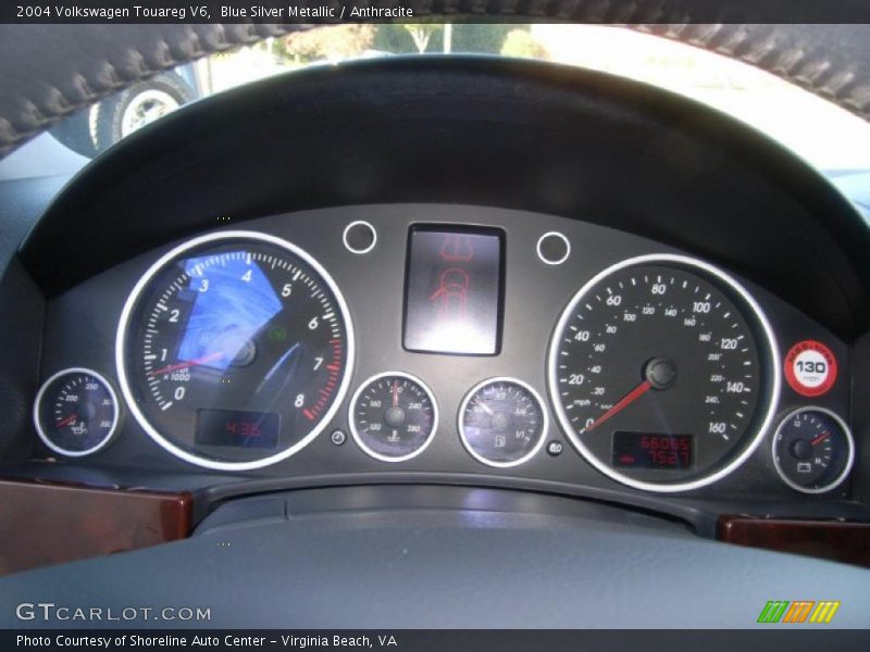 Blue Silver Metallic / Anthracite 2004 Volkswagen Touareg V6