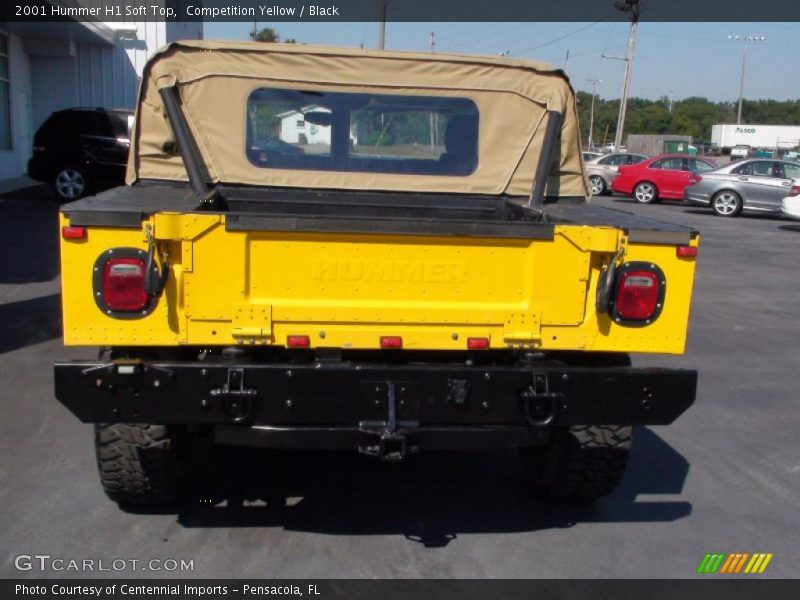  2001 H1 Soft Top Competition Yellow
