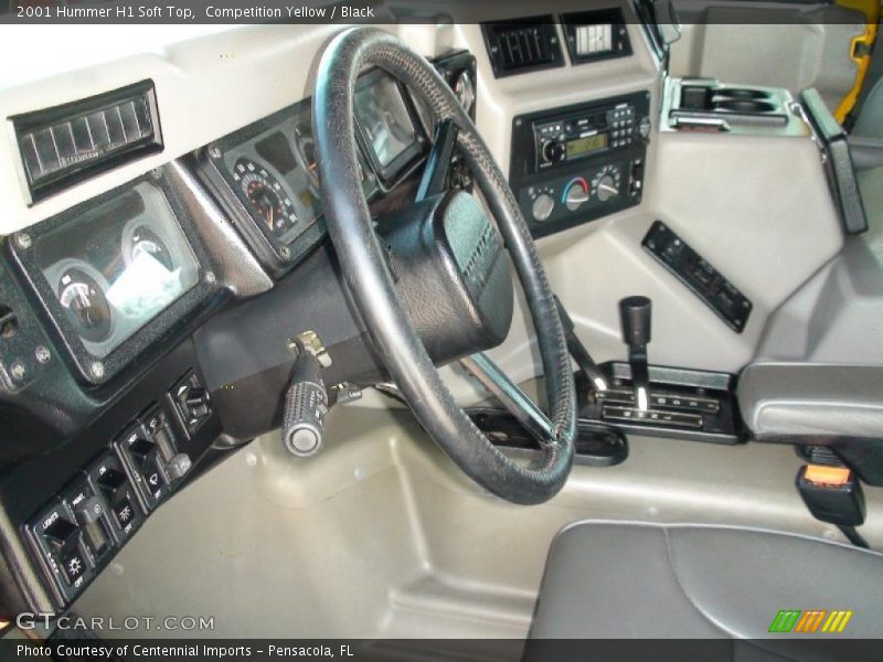  2001 H1 Soft Top Black Interior