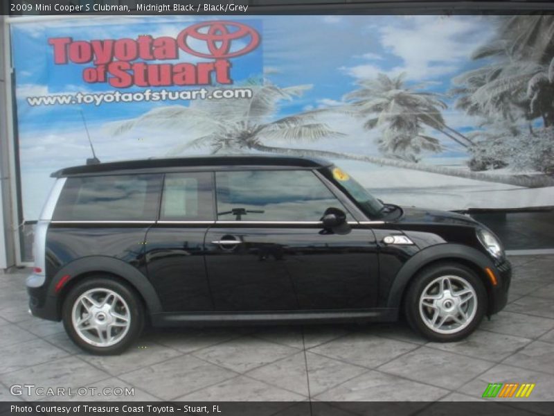 Midnight Black / Black/Grey 2009 Mini Cooper S Clubman