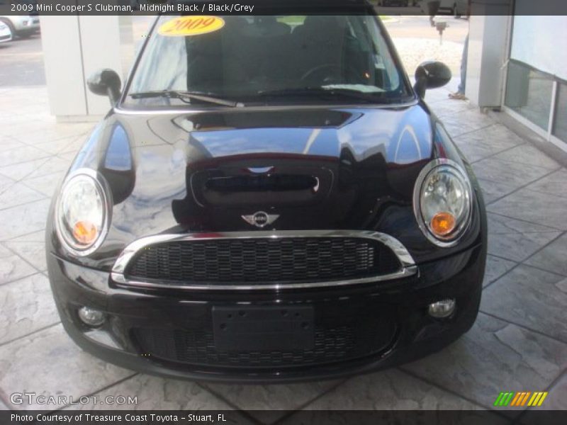 Midnight Black / Black/Grey 2009 Mini Cooper S Clubman