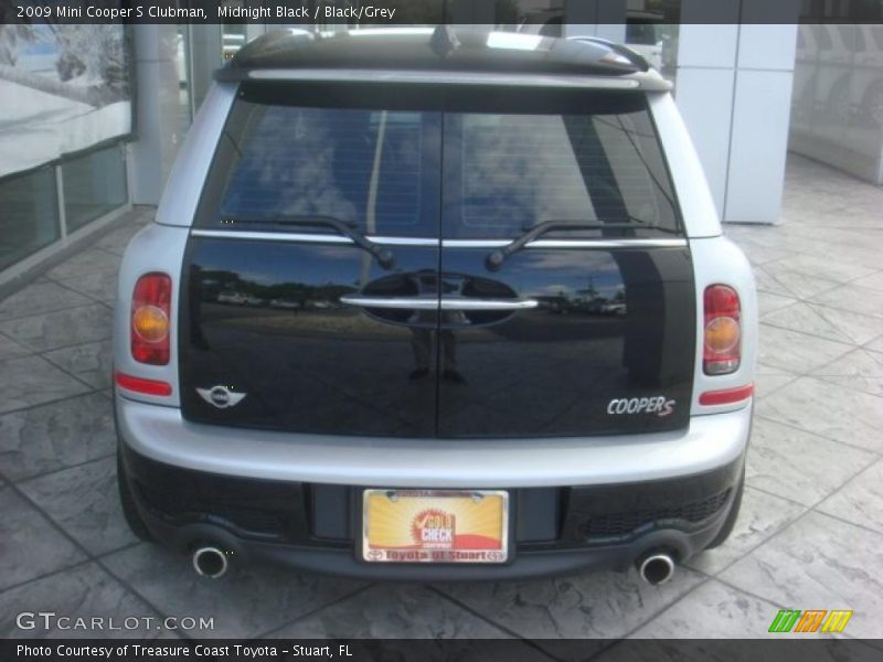 Midnight Black / Black/Grey 2009 Mini Cooper S Clubman