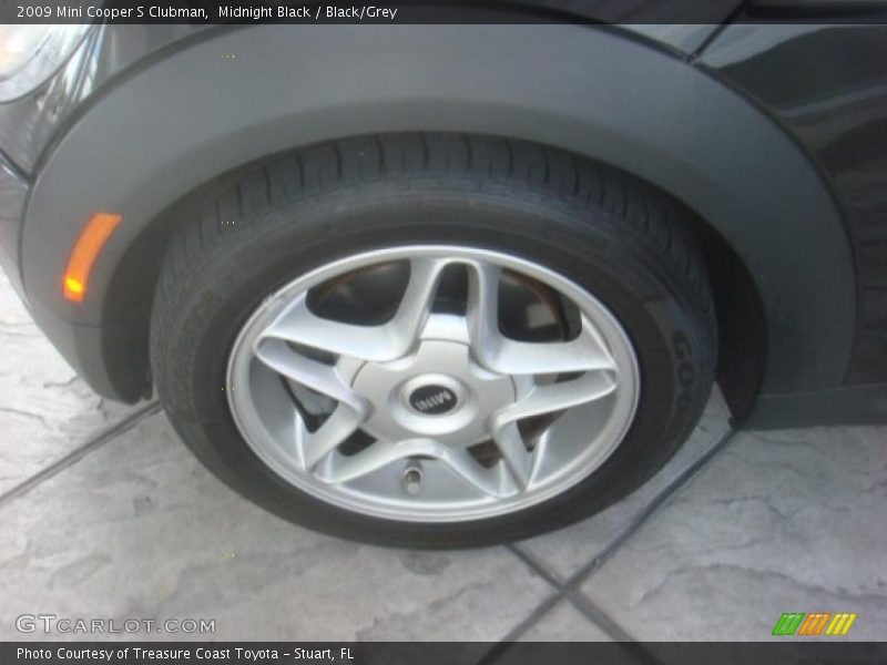 Midnight Black / Black/Grey 2009 Mini Cooper S Clubman