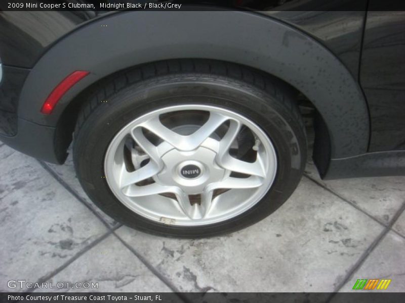 Midnight Black / Black/Grey 2009 Mini Cooper S Clubman