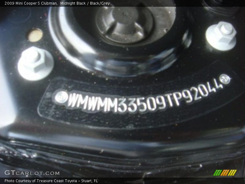 Midnight Black / Black/Grey 2009 Mini Cooper S Clubman