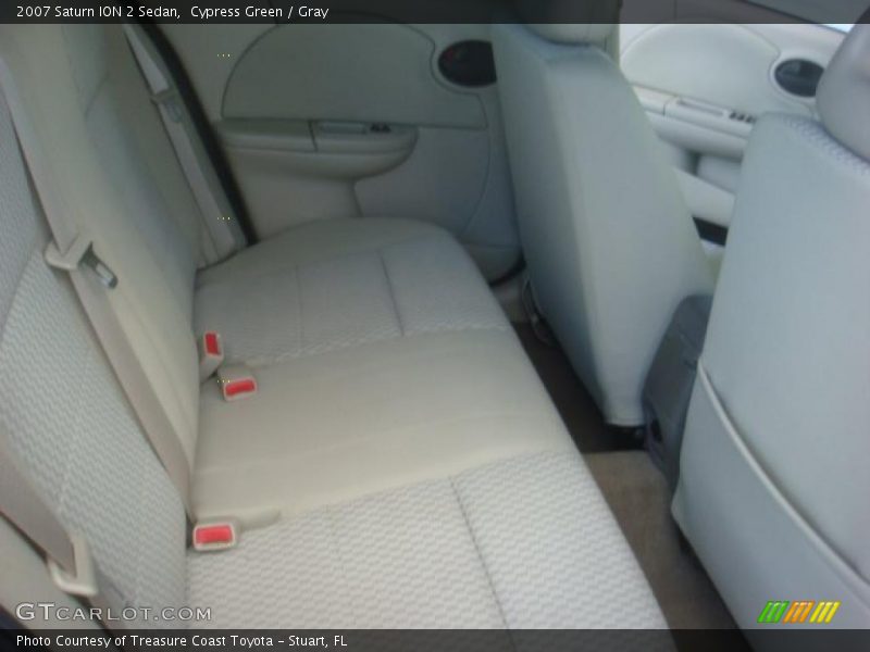 Cypress Green / Gray 2007 Saturn ION 2 Sedan