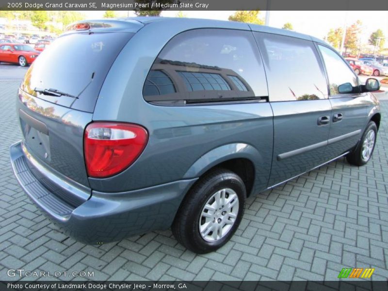 Magnesium Pearl / Medium Slate Gray 2005 Dodge Grand Caravan SE