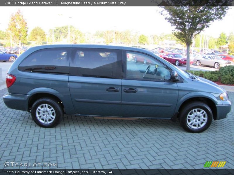 Magnesium Pearl / Medium Slate Gray 2005 Dodge Grand Caravan SE