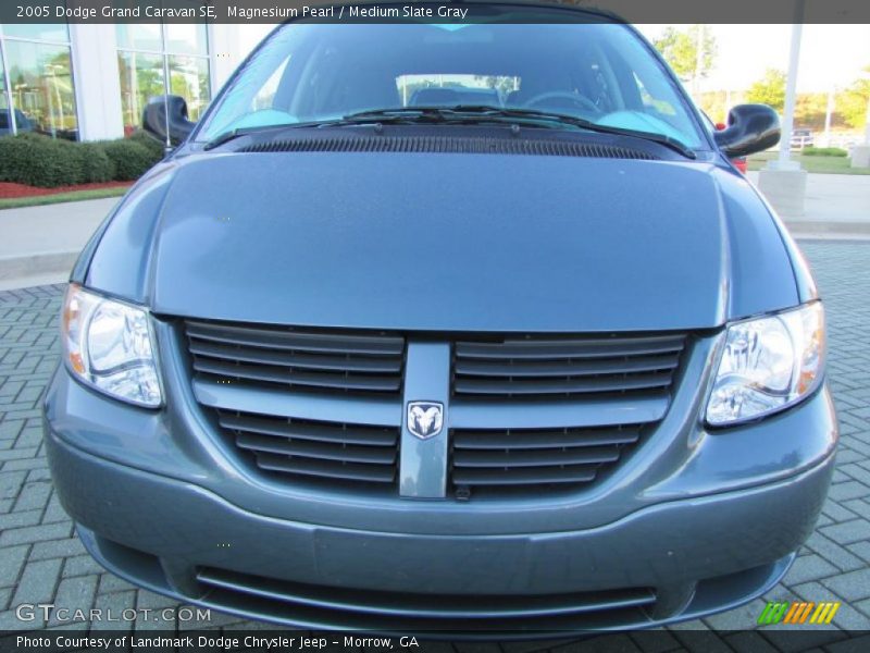 Magnesium Pearl / Medium Slate Gray 2005 Dodge Grand Caravan SE