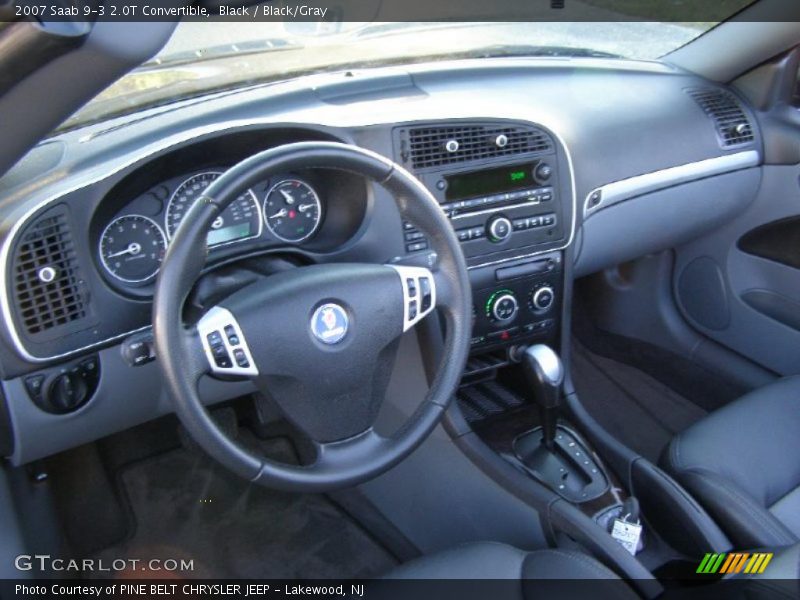  2007 9-3 2.0T Convertible Black/Gray Interior