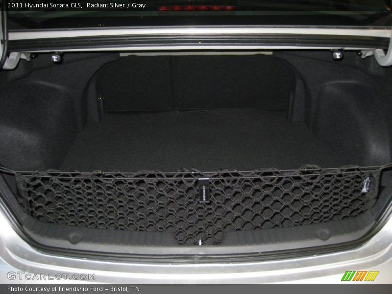 Radiant Silver / Gray 2011 Hyundai Sonata GLS