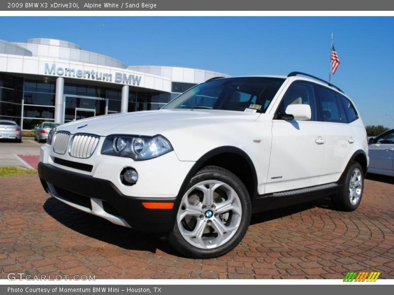  2009 X3 xDrive30i Alpine White