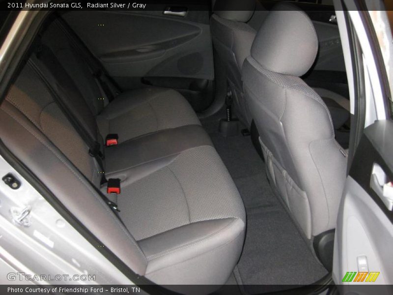 Radiant Silver / Gray 2011 Hyundai Sonata GLS