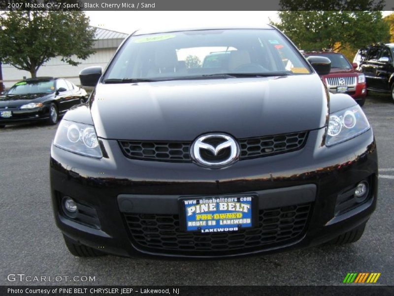 Black Cherry Mica / Sand 2007 Mazda CX-7 Sport