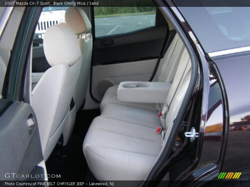 Black Cherry Mica / Sand 2007 Mazda CX-7 Sport