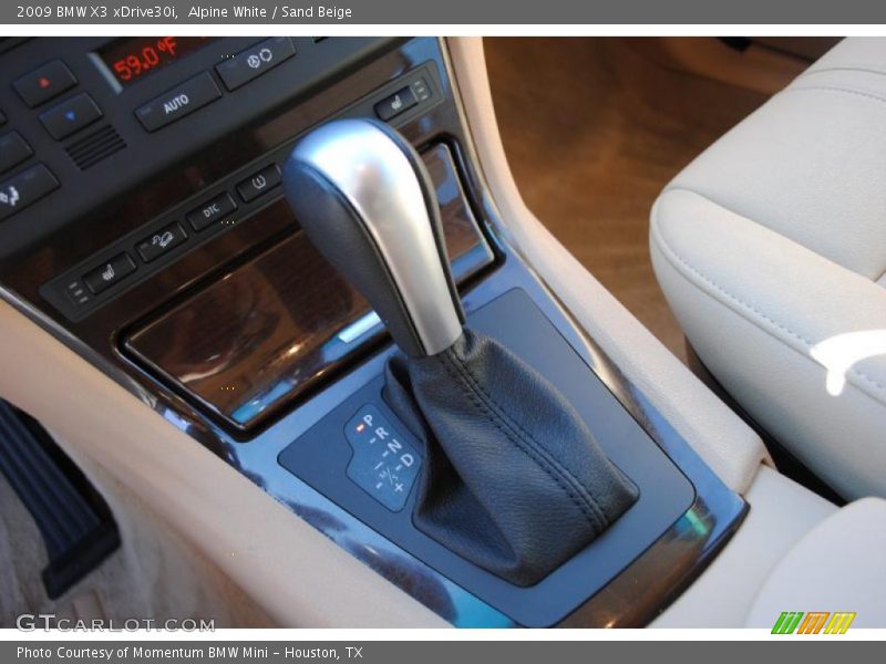  2009 X3 xDrive30i 6 Speed Steptronic Automatic Shifter