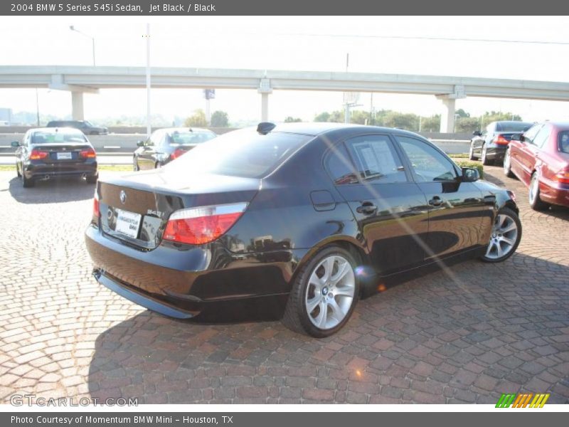 Jet Black / Black 2004 BMW 5 Series 545i Sedan