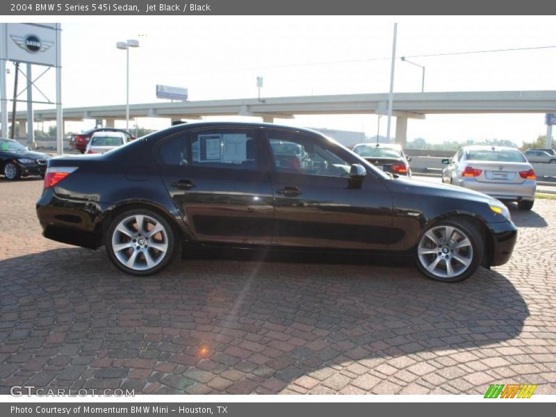 Jet Black / Black 2004 BMW 5 Series 545i Sedan