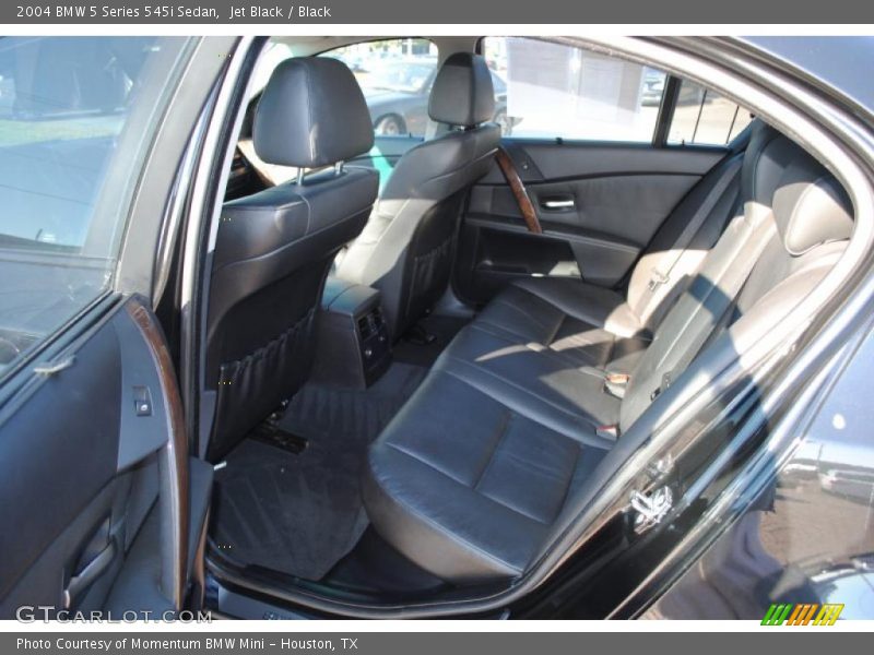 Jet Black / Black 2004 BMW 5 Series 545i Sedan