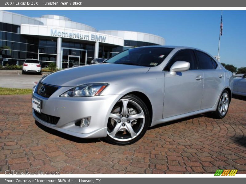 Tungsten Pearl / Black 2007 Lexus IS 250