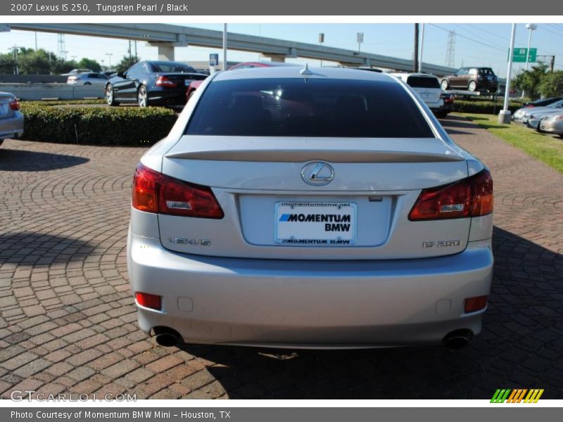 Tungsten Pearl / Black 2007 Lexus IS 250