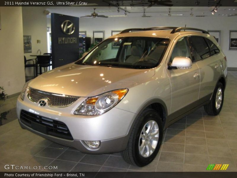 Ultra Silver / Gray 2011 Hyundai Veracruz GLS
