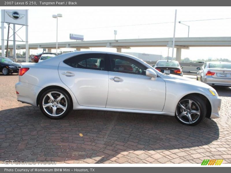 Tungsten Pearl / Black 2007 Lexus IS 250