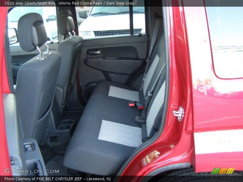 Inferno Red Crystal Pearl / Dark Slate Gray 2010 Jeep Liberty Sport 4x4
