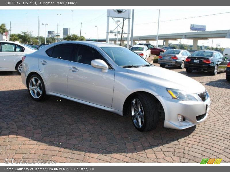 Tungsten Pearl / Black 2007 Lexus IS 250