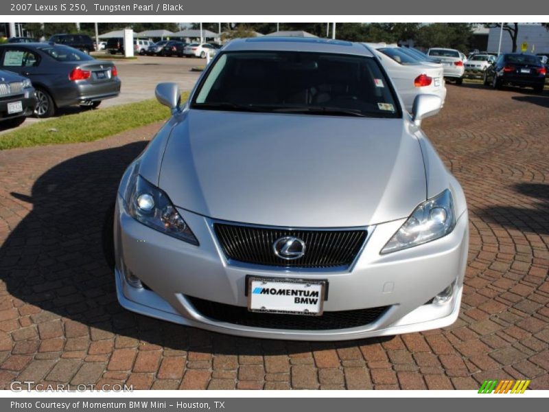 Tungsten Pearl / Black 2007 Lexus IS 250