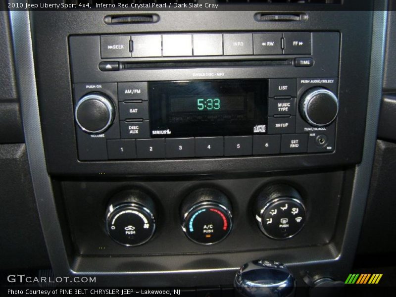 Inferno Red Crystal Pearl / Dark Slate Gray 2010 Jeep Liberty Sport 4x4