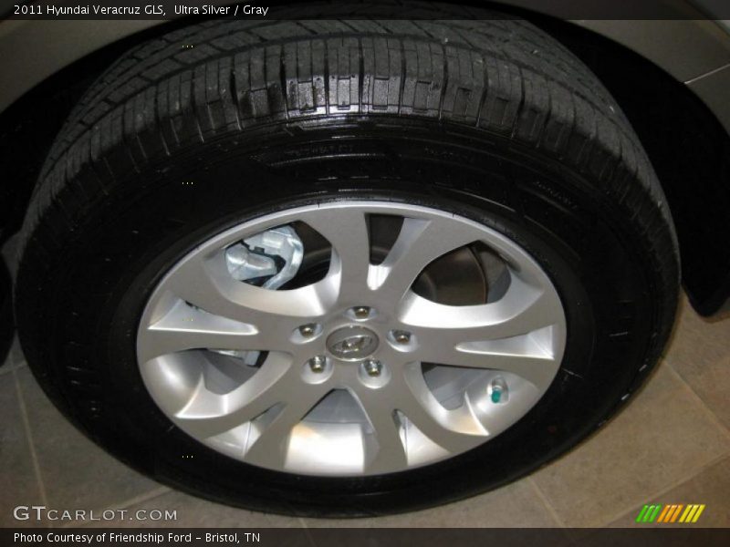 Ultra Silver / Gray 2011 Hyundai Veracruz GLS