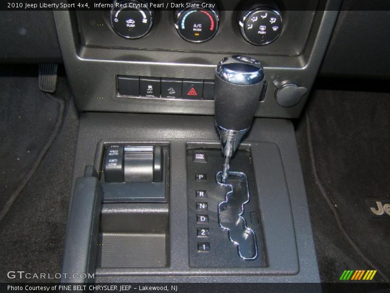 Inferno Red Crystal Pearl / Dark Slate Gray 2010 Jeep Liberty Sport 4x4