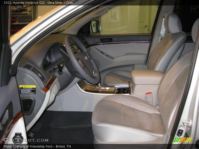 Ultra Silver / Gray 2011 Hyundai Veracruz GLS
