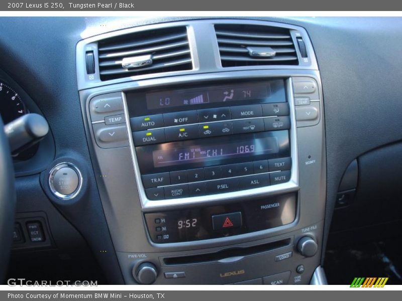 Tungsten Pearl / Black 2007 Lexus IS 250