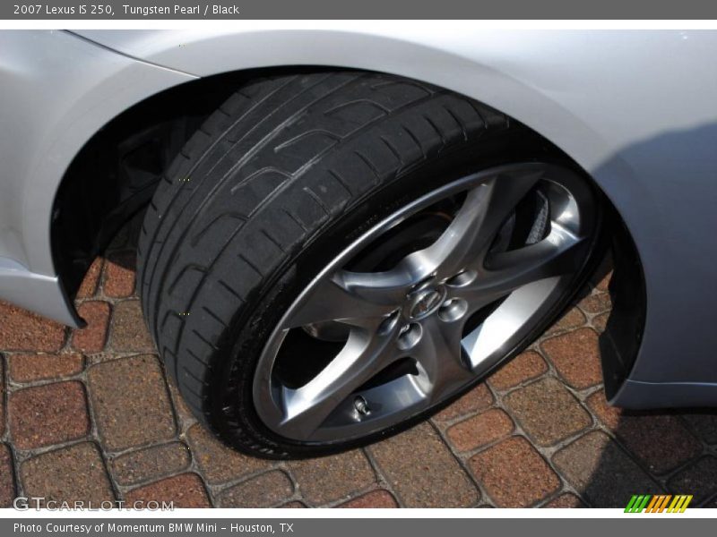 Tungsten Pearl / Black 2007 Lexus IS 250