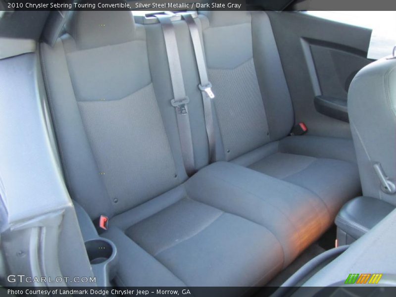 Silver Steel Metallic / Dark Slate Gray 2010 Chrysler Sebring Touring Convertible