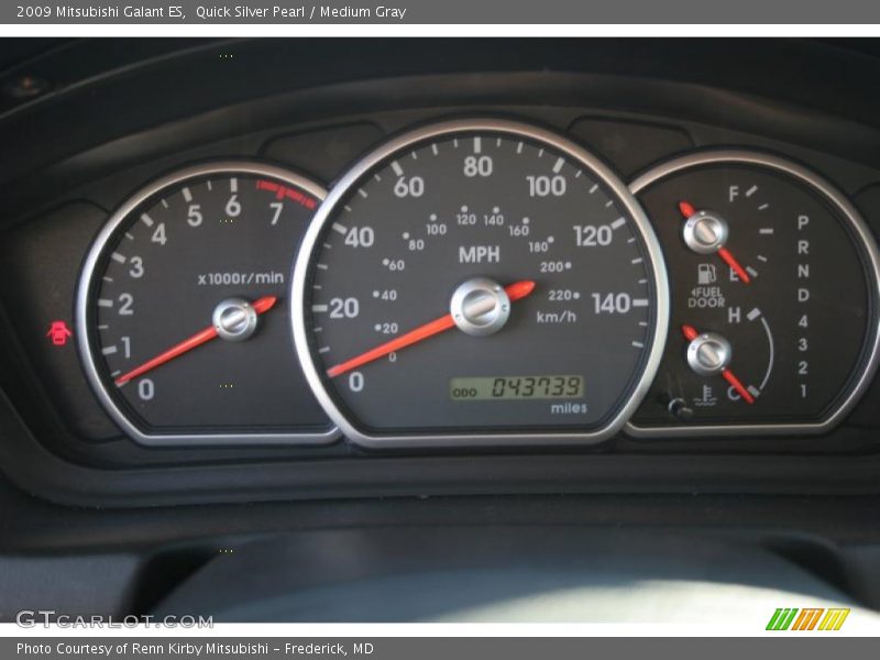  2009 Galant ES ES Gauges