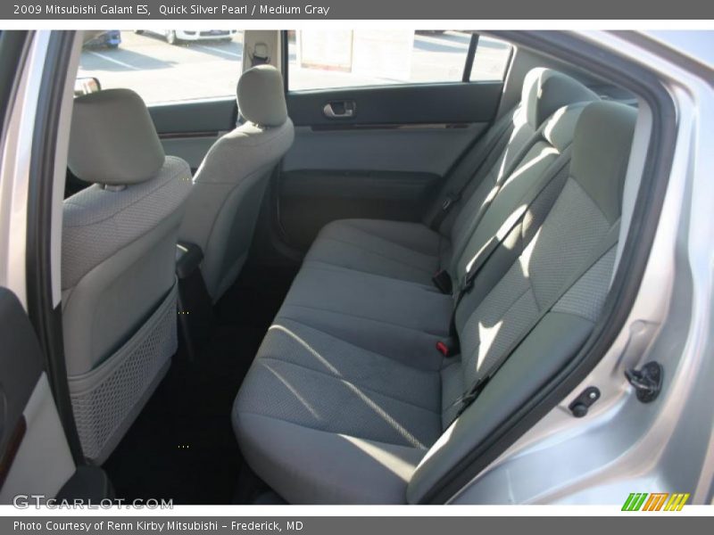 Quick Silver Pearl / Medium Gray 2009 Mitsubishi Galant ES