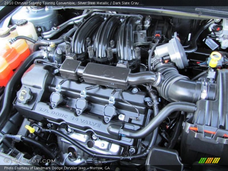  2010 Sebring Touring Convertible Engine - 2.7 Liter Flex-Fuel DOHC 24-Valve V6