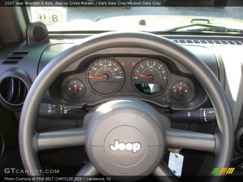  2007 Wrangler X 4x4 X 4x4 Gauges