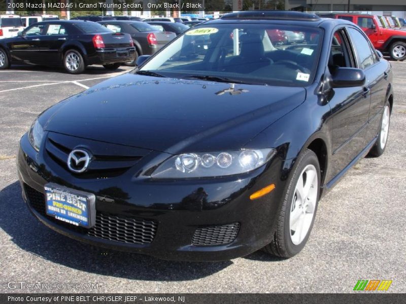 Onyx Black / Black 2008 Mazda MAZDA6 i Grand Touring Sedan