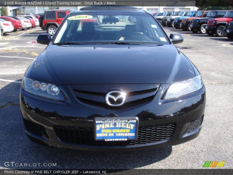 Onyx Black / Black 2008 Mazda MAZDA6 i Grand Touring Sedan